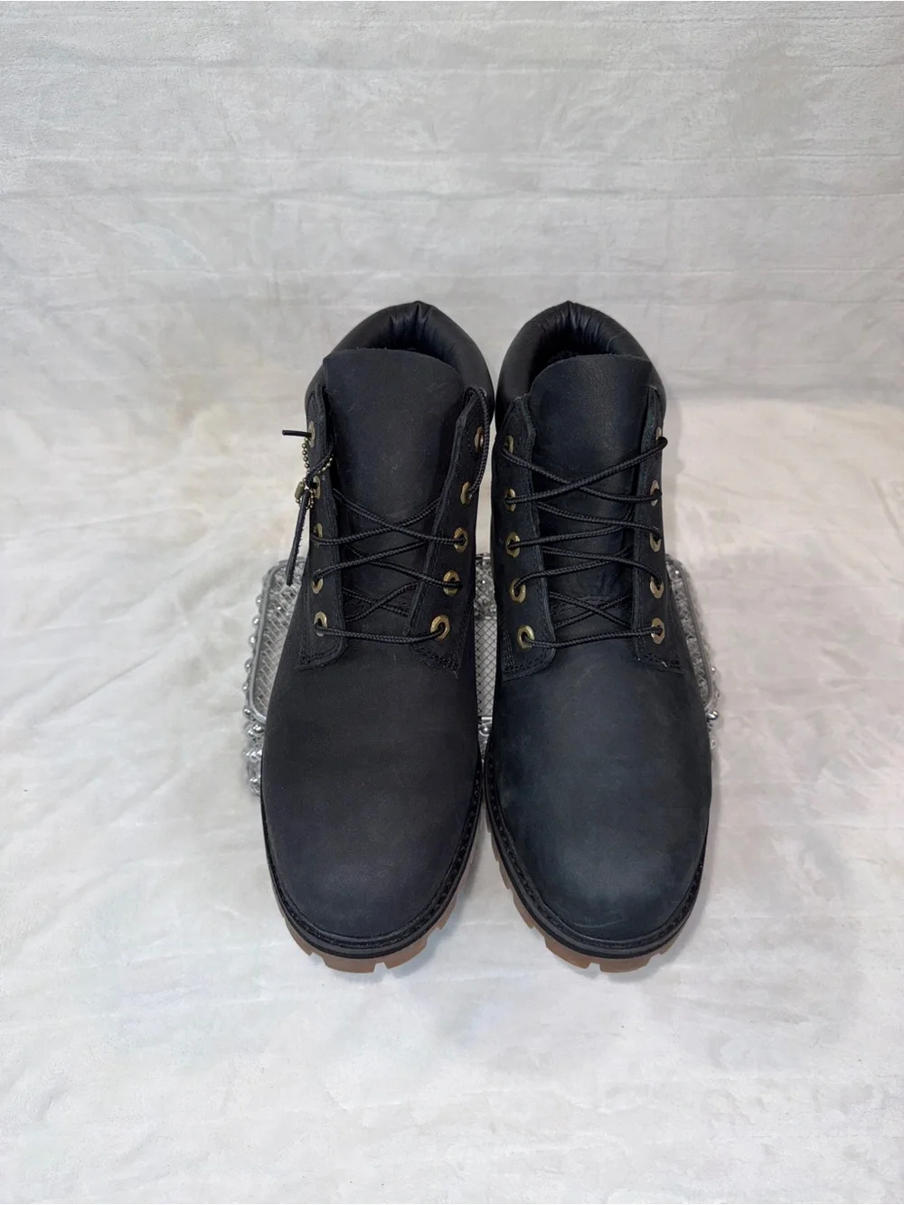🖤 Timberland Rockaway Chukka Boots Black Nubuck Sz 10M/11.5W TB0A6F85 🥾